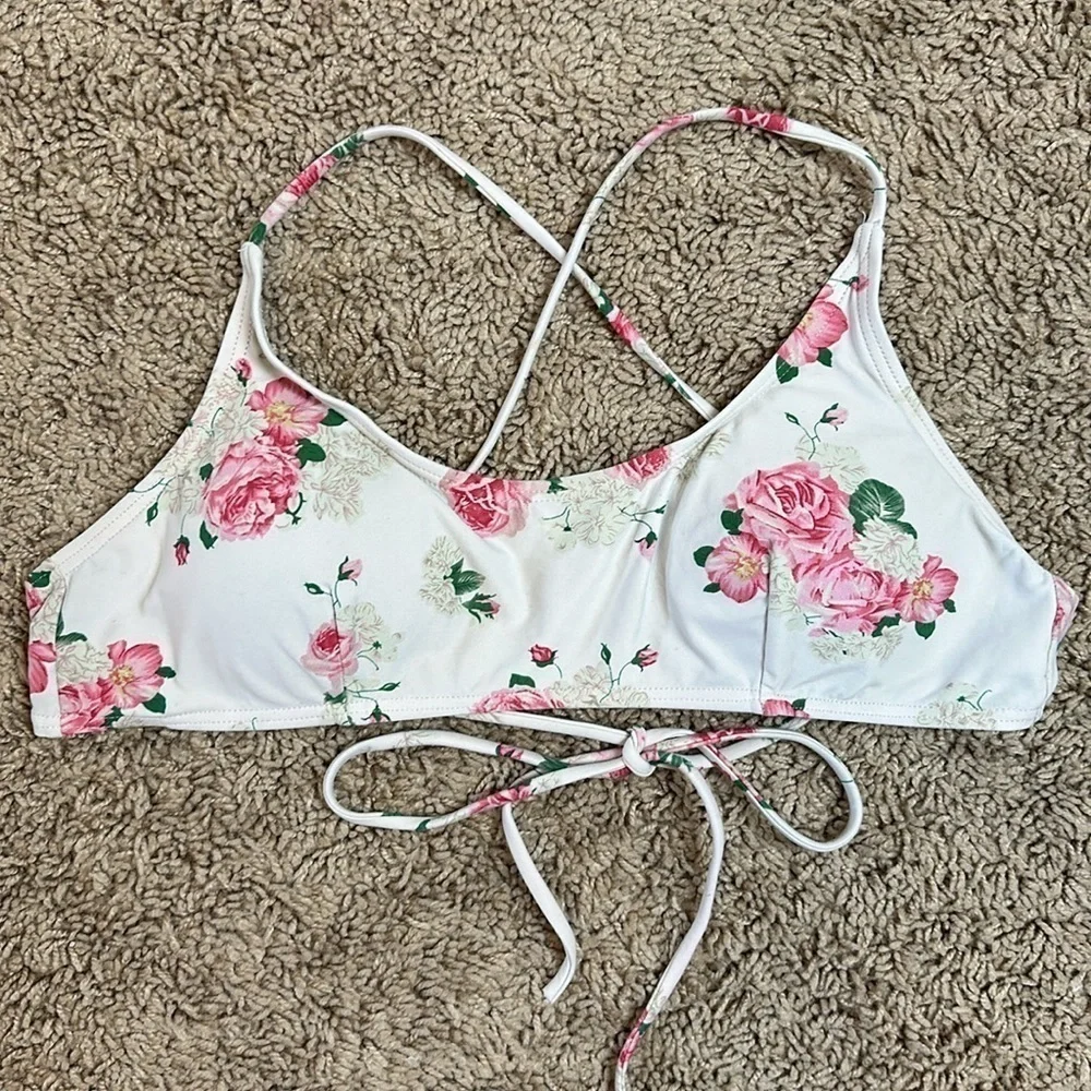 Cikada Bouquet and rose bikini top - Picture 4 of 10